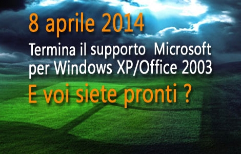 Microsoft Windows XP - Office 2003 - fine supporto