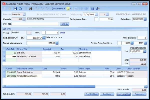 software gestionale aziendale NTS Business - sisoft srl