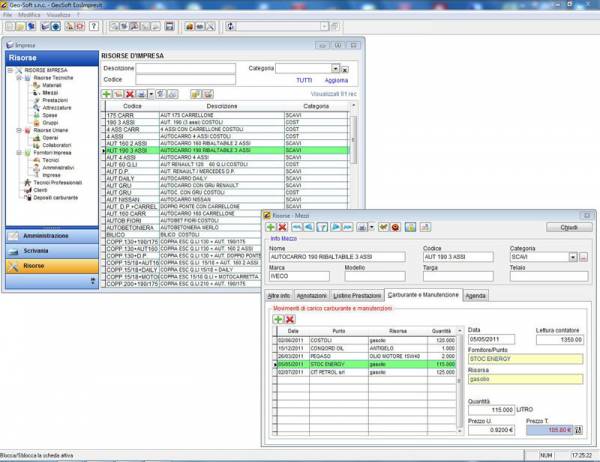 Costi di cantiere gestione impresa edile Data Bind Tools