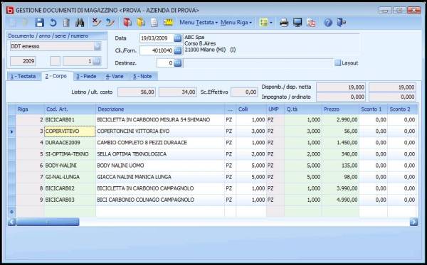 software gestionale aziendale NTS Business - sisoft srl