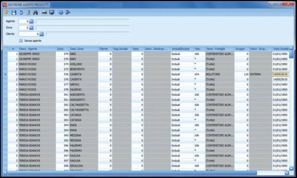 Agenti e provvigioni plus - software gestionale aziendale NTS Business - sisoft srl