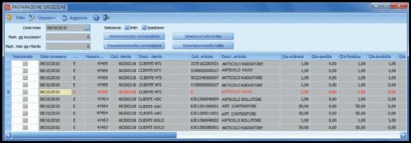 Gestione Trasporti e Spedizioni - software Gestionale Aziendale NTS Business - sisoft srl